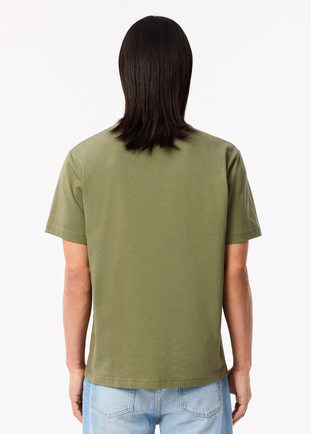 Футболка Lacoste Classic Fit, Haki-BMY — фото 3