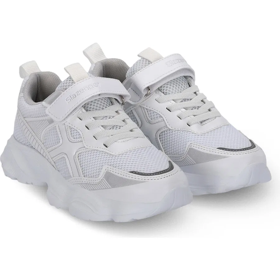Детские спортивные кроссовки с закрытым носком Slazenger Fast Track I, Черно-розовый — фото 2