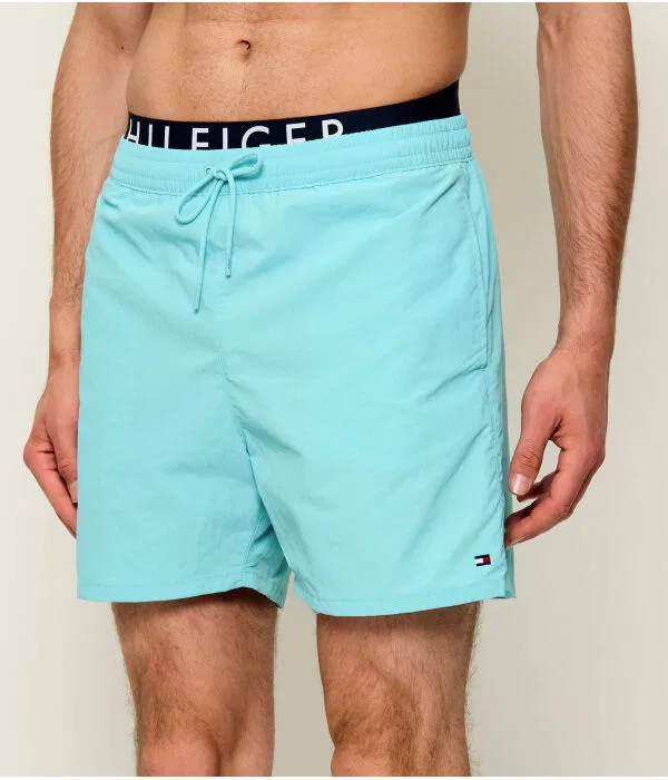 Мужские шорты для плавания с регулярной посадкой Tommy Hilfiger, Turchese