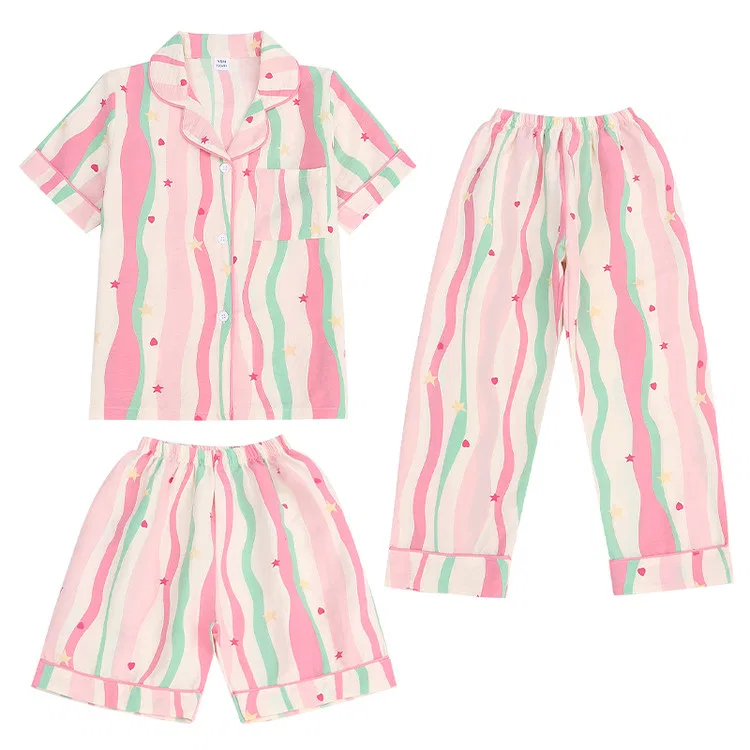 Детский комплект пижамы Rose Red Three Piece Set Lanza, Rose Red