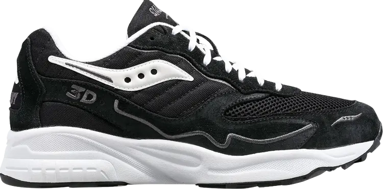 

Кроссовки Saucony 3D Grid Hurricane Black White, черный