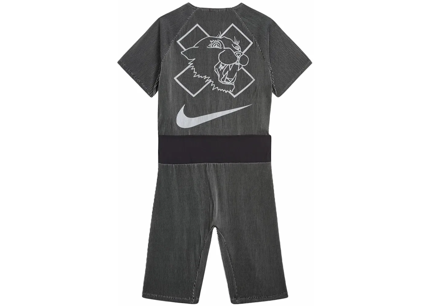 Мужской спортивный костюм Nike x Patta Running Team Race Suit, Black/Grey — фото 2