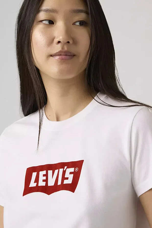 Женская футболка с принтом Graphic Favorite Tee Standard Fit Levi's, White