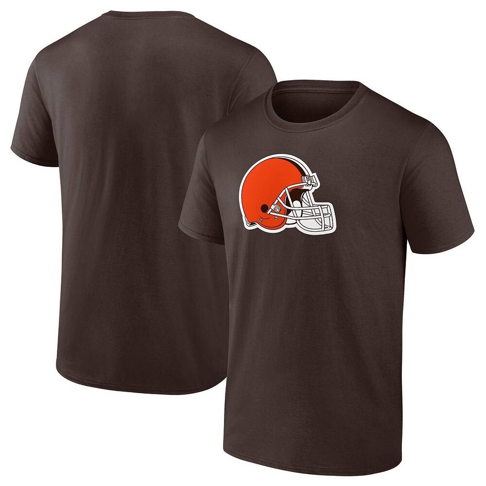 

Мужская коричневая футболка с логотипом Fanatics Cleveland Browns Evergreen Primary, цвет Brn Brown