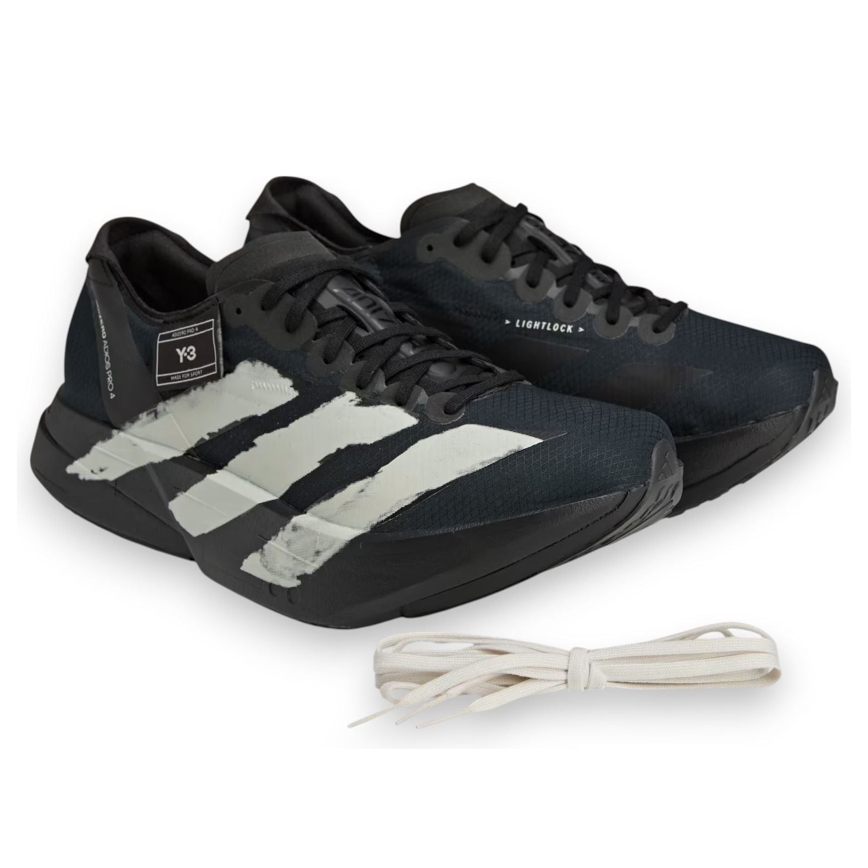 Adidas Y-3 Adizero Adios Pro 4 'Black Off White' — фото 2