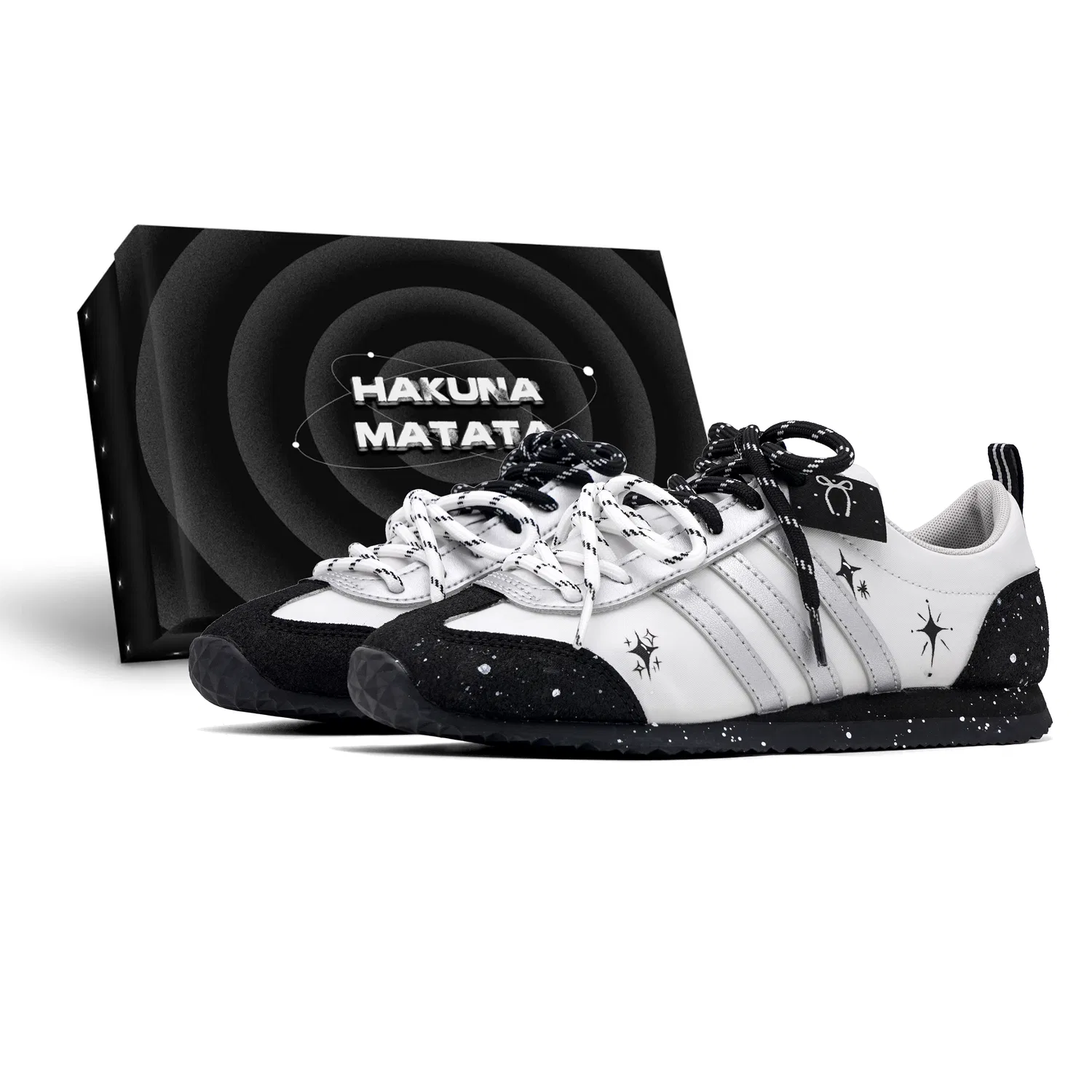 Кроссовки детские Adidas VS JOG 2.0 German Army Trainers, Wild Galaxy (White Box) — фото 3