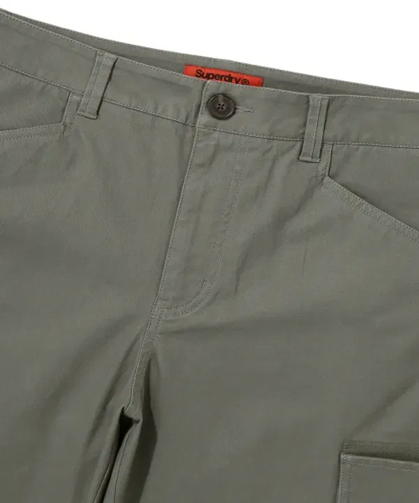 Карго джоггеры, Label, Superdry, хаки — фото 3