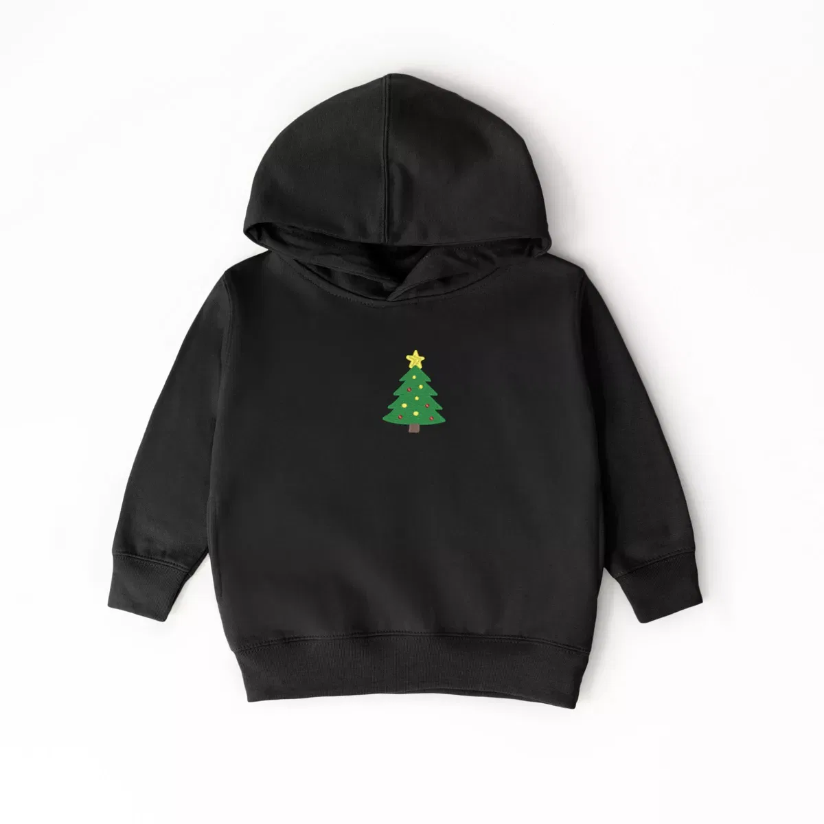 Детская худи с длинным рукавом с вышивкой The Juniper Shop, Red