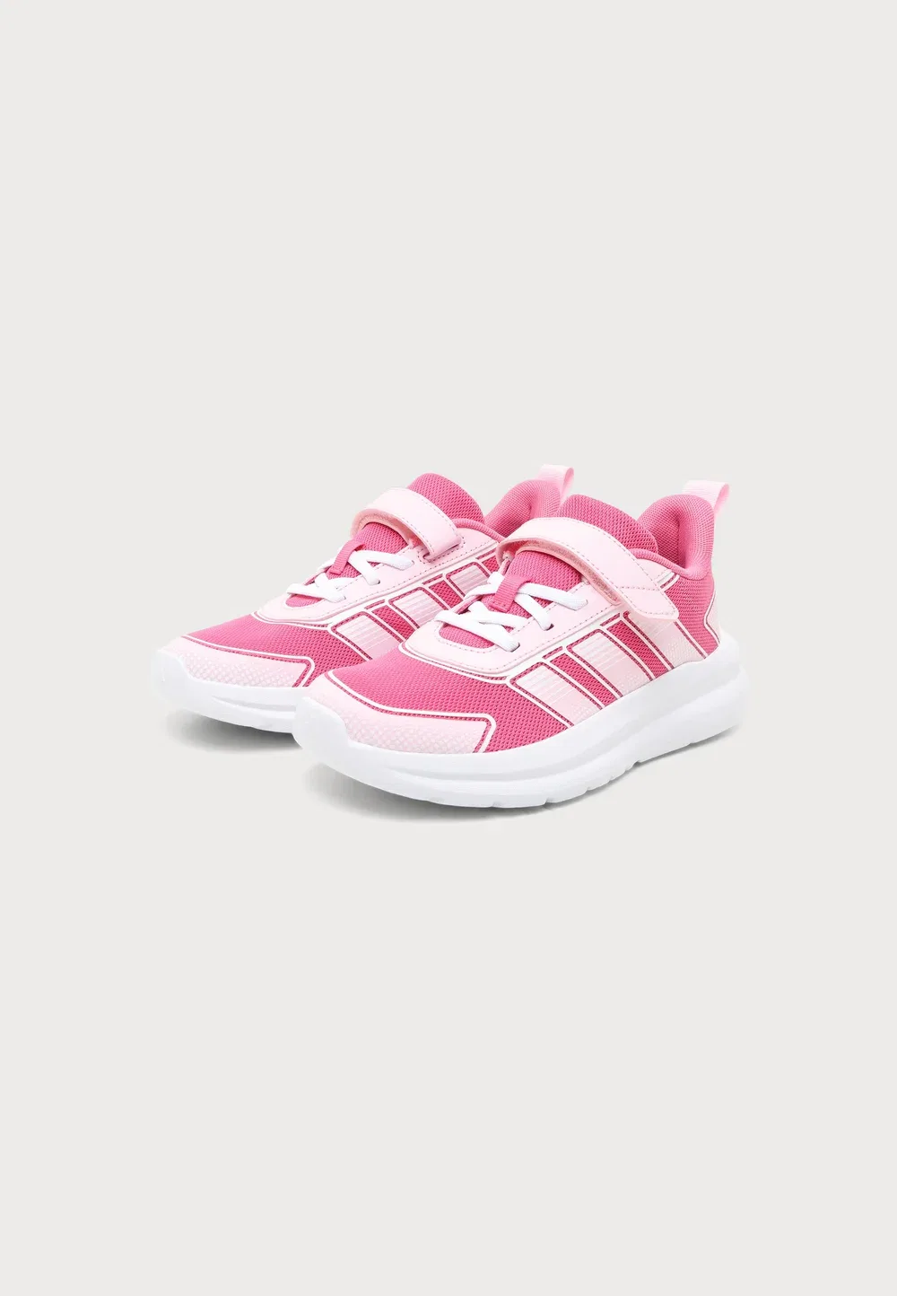 Tensaur run 4.0 - кроссовки для бега по улицам Adidas Performance, Pink Fusion/Clear Pink/White — фото 2