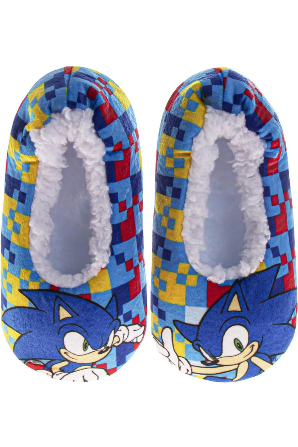 Детские тапочки на липучке с Sonic the Hedgehog SEGA, синий