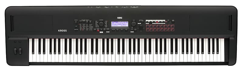 

Korg Kross 2 Synthesizer Workstation — матовый черный KROSS288MB
