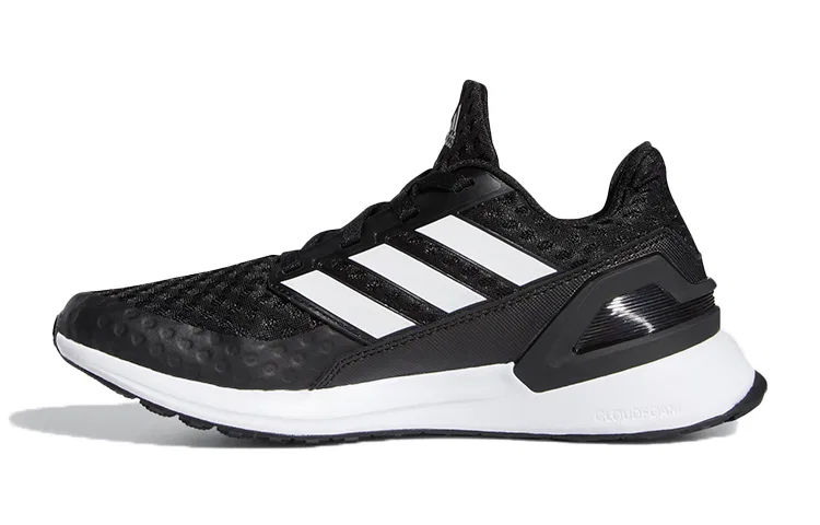 Детские беговые кроссовки с принтом Rapidarun J Adidas, Black White