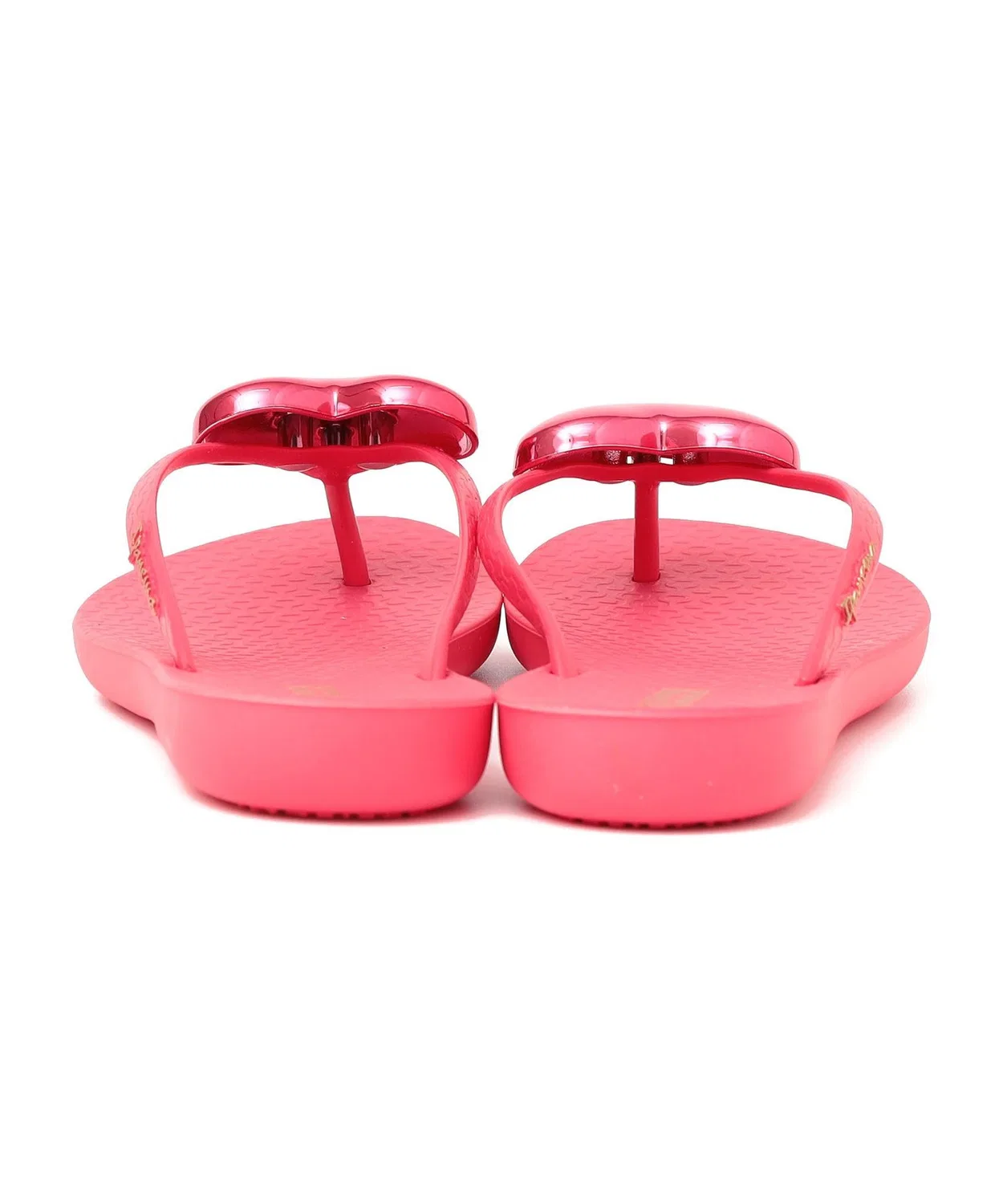 Детские шлепанцы с блестящим сердцем MAXI FASHION II Ipanema, Pink — фото 4