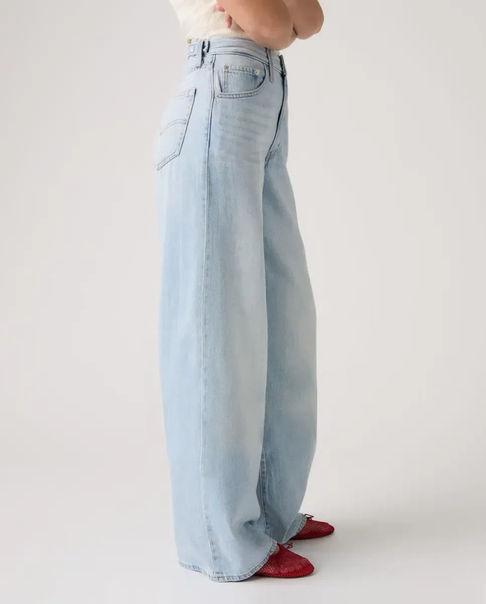 Женские джинсы широкого кроя Cinch Wide Leg Levi's, Azul Claro — фото 3