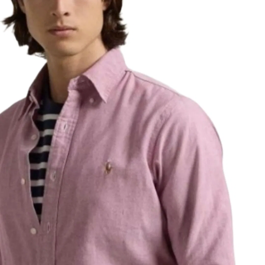 Мужская рубашка Pink Polo Ralph Lauren — фото 4