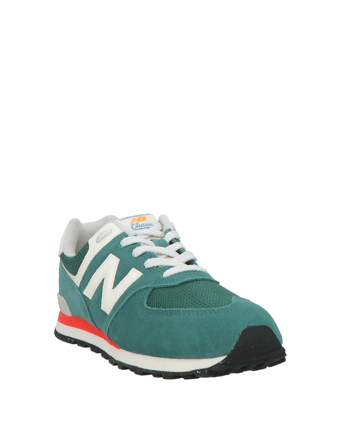 Детские кроссовки для мальчиков замшевые 574 New Balance, Deep Teal — фото 2