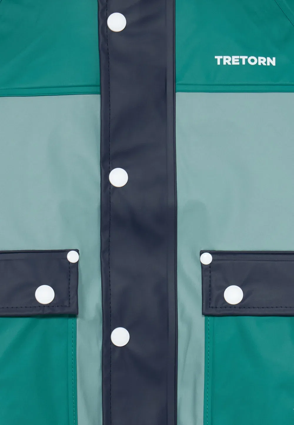 Куртка-Софтшелл Rainburst унисекс Tretorn, Teal/Dark Blue — фото 4