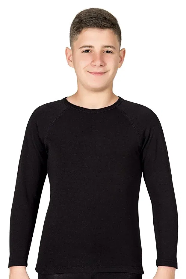 Детское термобелье с капюшоном Özkan Underwear, Black