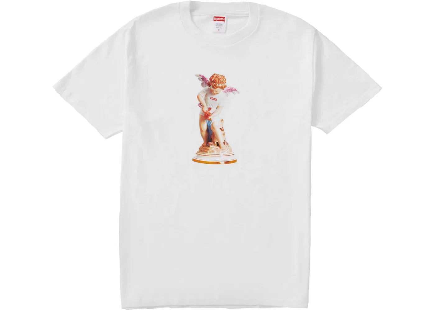 Мужская футболка с принтом Cupid Supreme, White