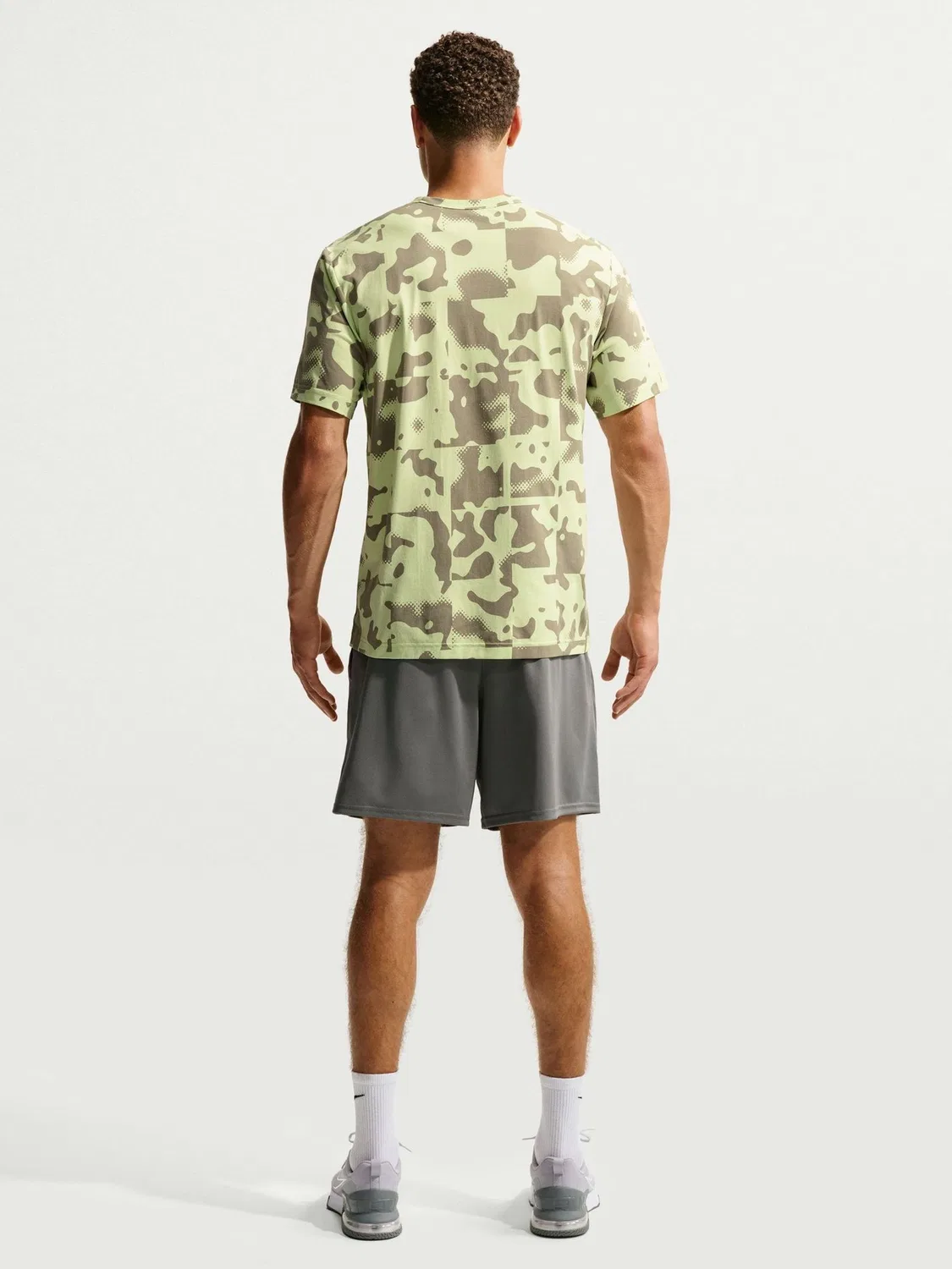 Шорты тренировочные Nike Dri-FIT Flex Totality, дымчато-серый — фото 3