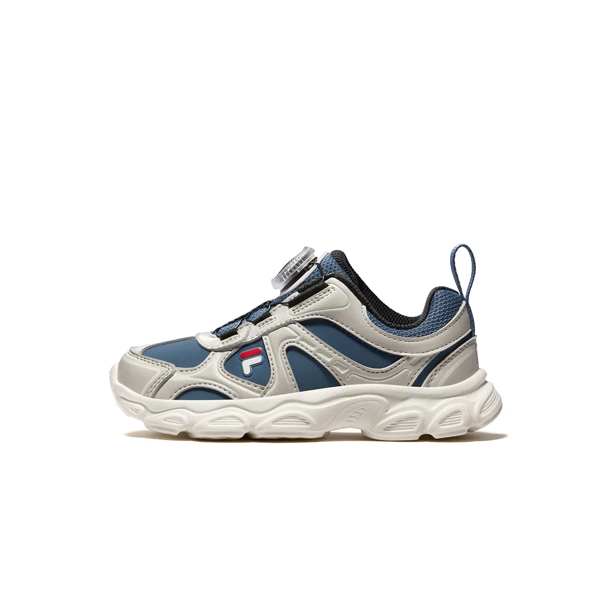 Детские кроссовки для бега с синтетическим верхом FILA KIDS, Tuna Blue/Pale