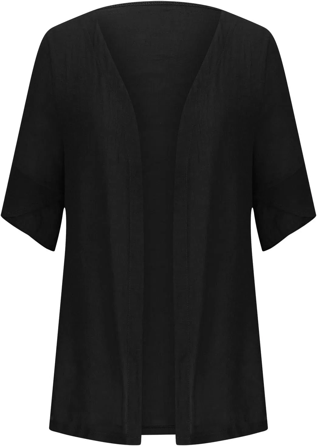 Женская пляжная накидка с шахматным узором, Black — фото 4
