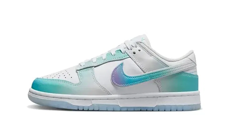 Детские кроссовки Dunk Low Unlock Your Space Nike, Weiß Multicolor