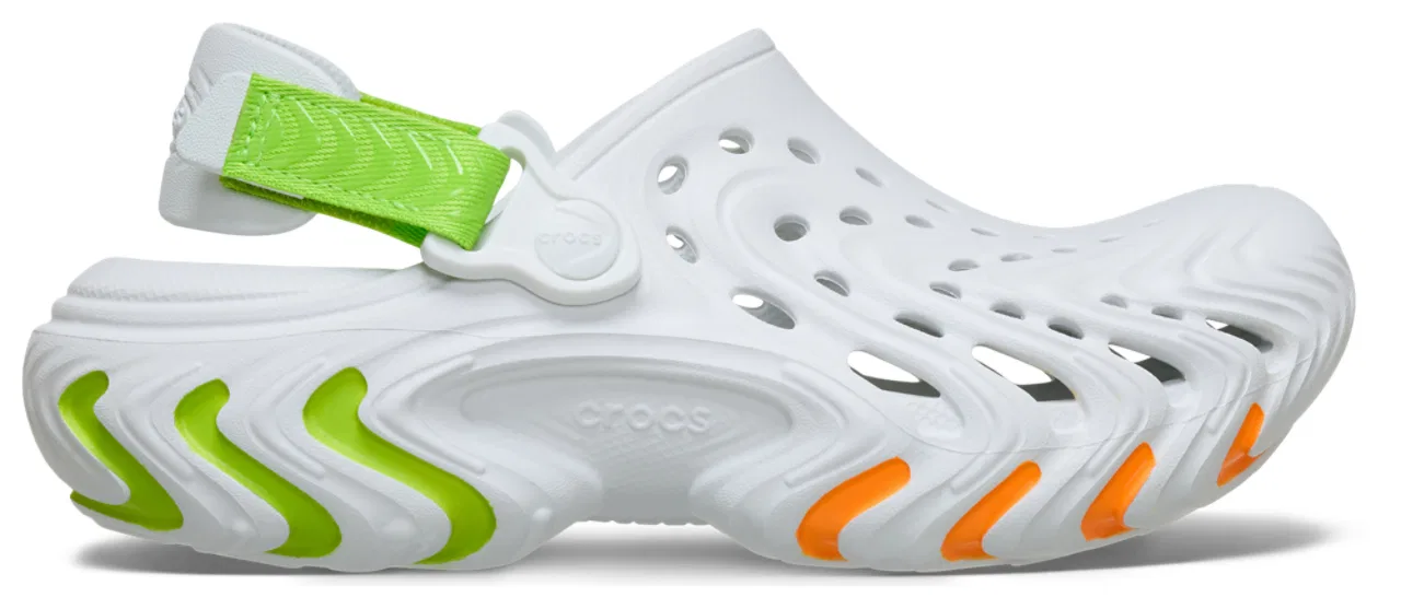 Детские сабо для мальчиков с вентиляцией Echo II, Crocs, Grey Moon Burst