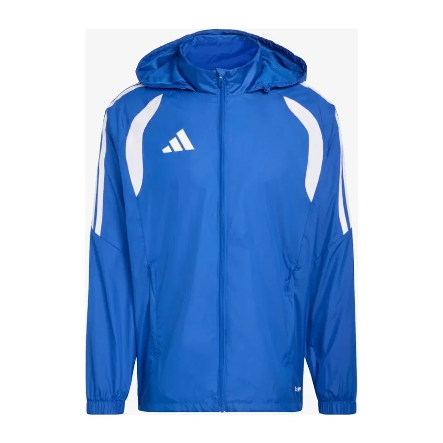 Ветровка мужская с капюшоном Tiro26 League Windbreaker adidas, Синий