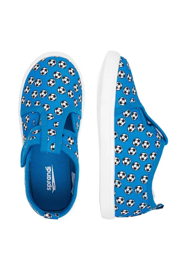 Кроссовки с принтом Touch-strap shoes Sprandi, синий, мультиколор — фото 3
