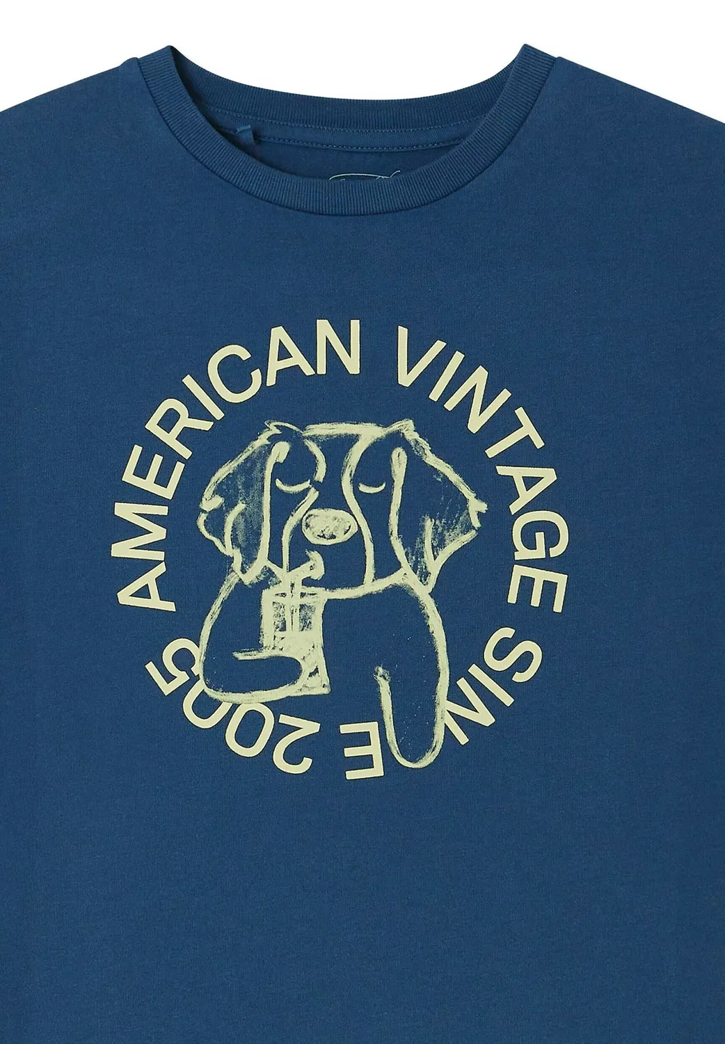 Детская футболка fizvalley унисекс - футболка с принтом American Vintage, Oceanie Vintage — фото 2