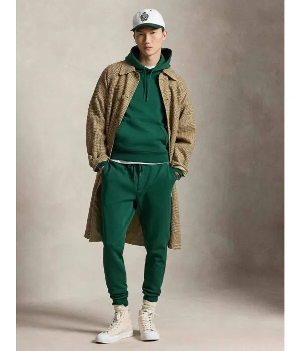 Мужские спортивные брюки с зауженным кроем Polo Ralph Lauren, Verde Bottiglia — фото 2