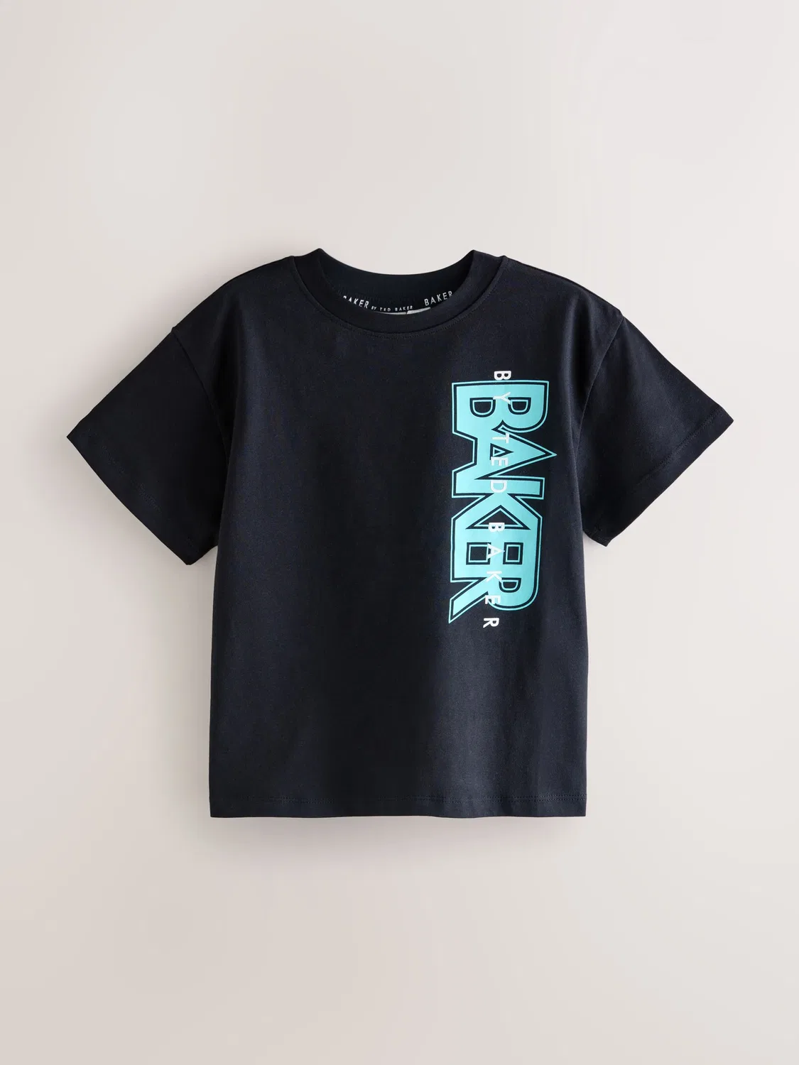 Футболки 3шт, хлопок Baker by Ted Baker, белый/черный/синий — фото 4