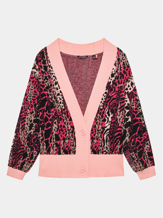 

Кардиган стандартного кроя Guess, розовый