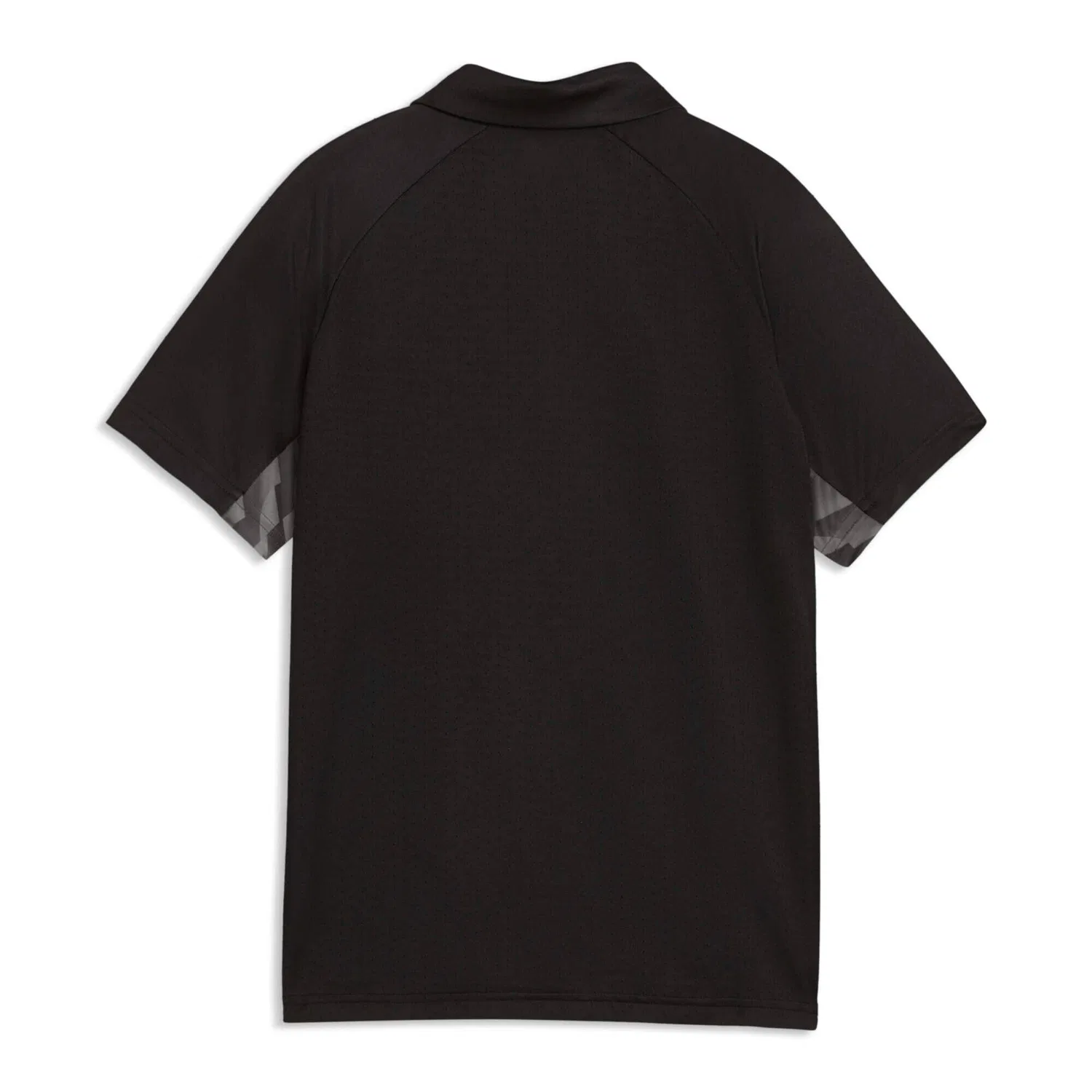 Детское поло с длинным рукавом teamLIGA26 Sideline Polo Jr Puma, Schwarz Weiss Schwarz — фото 2