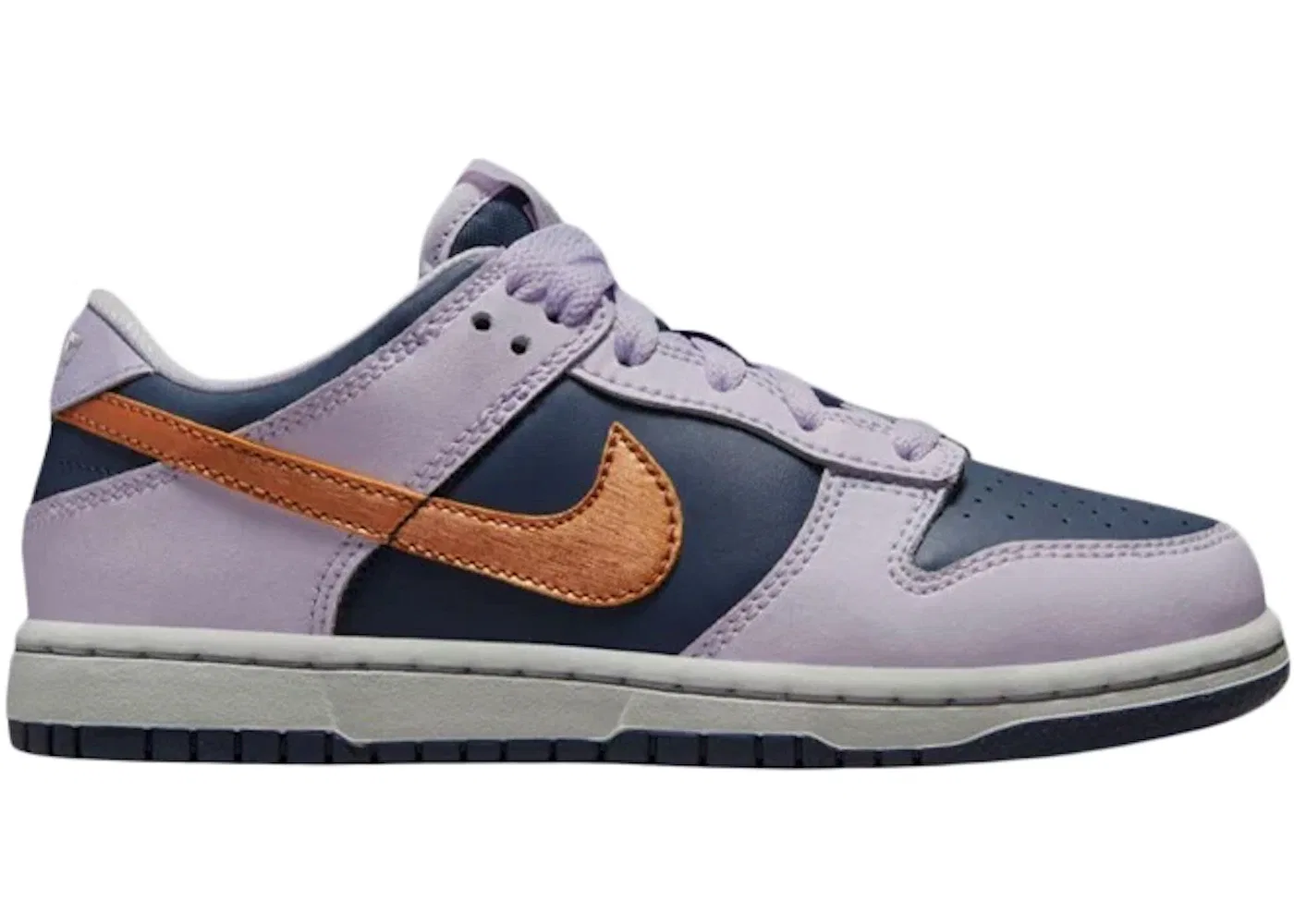 Детские кроссовки Lifestyle Nike Dunk Low SE, Thunder Blue/Metallic Copper