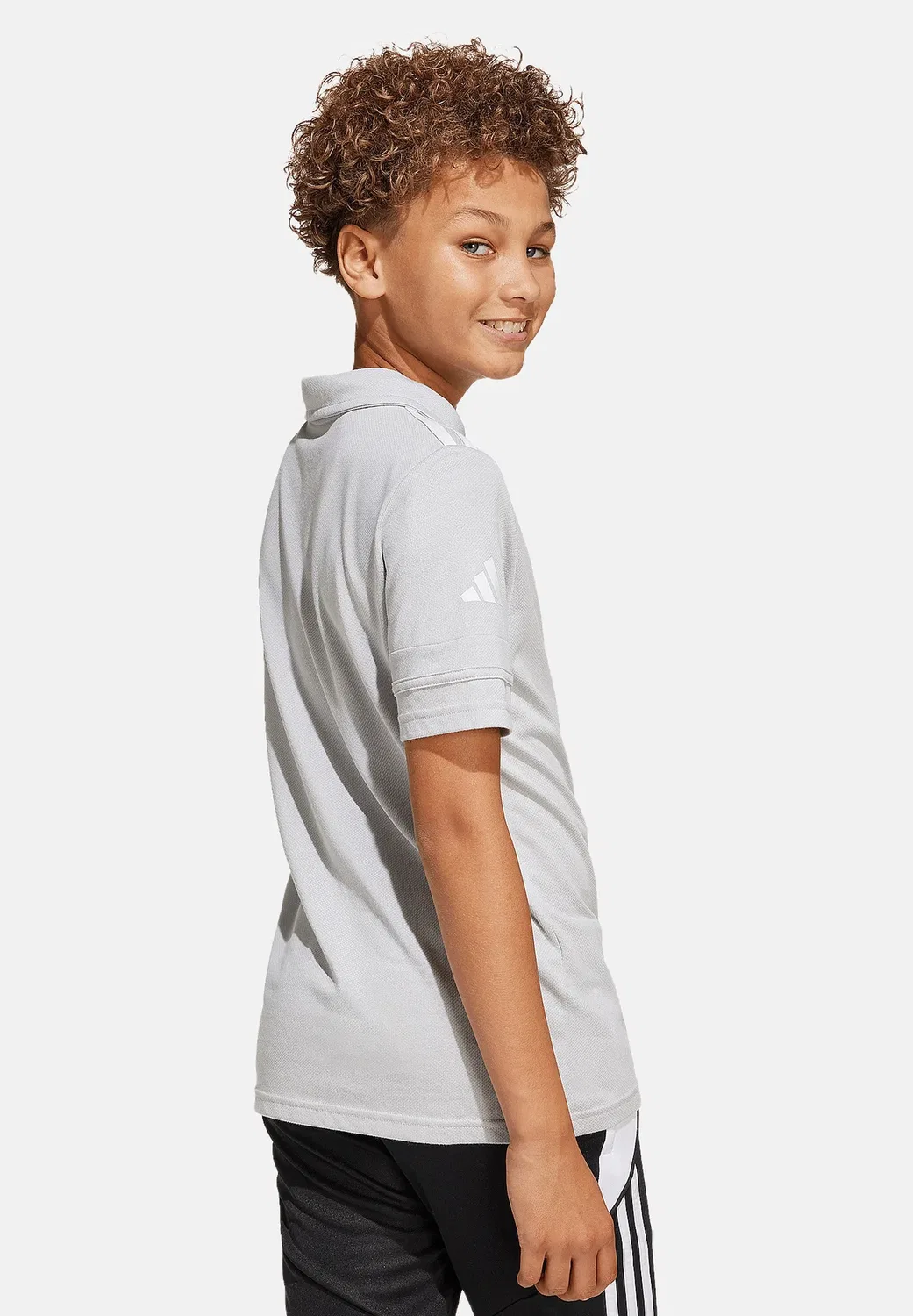 Рубашка поло Adidas Performance, Grauweiss — фото 2
