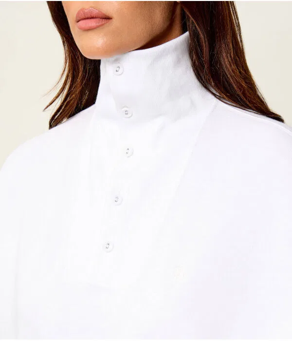 Женская флисовая куртка на молнии Relaxed Fit Polo Ralph Lauren, белый — фото 4