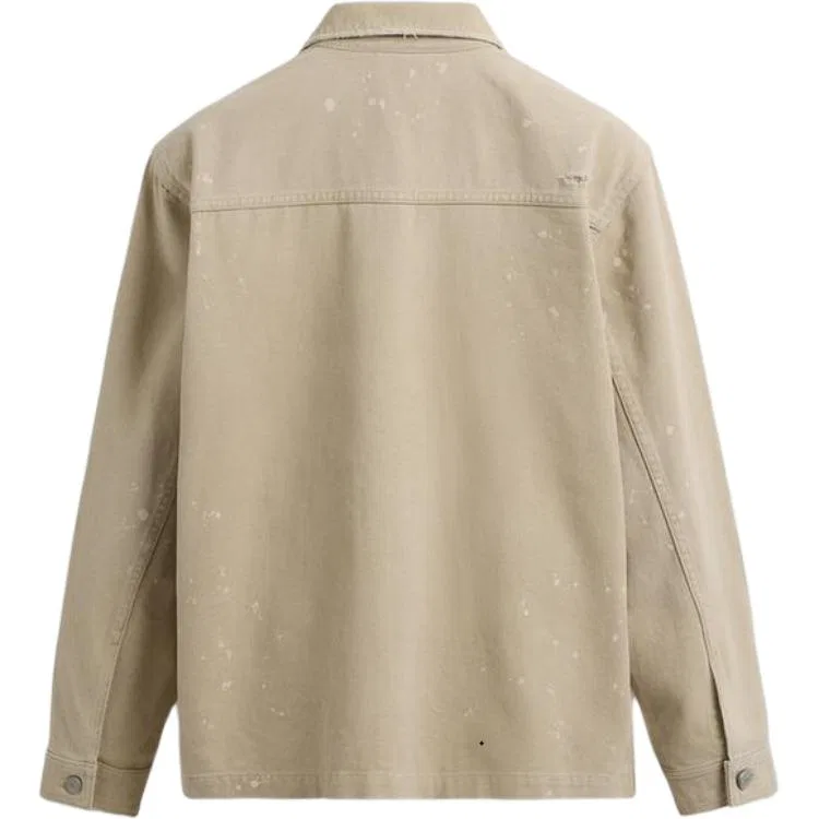 Мужская куртка с лацканами Beige ZARA, Beige — фото 3