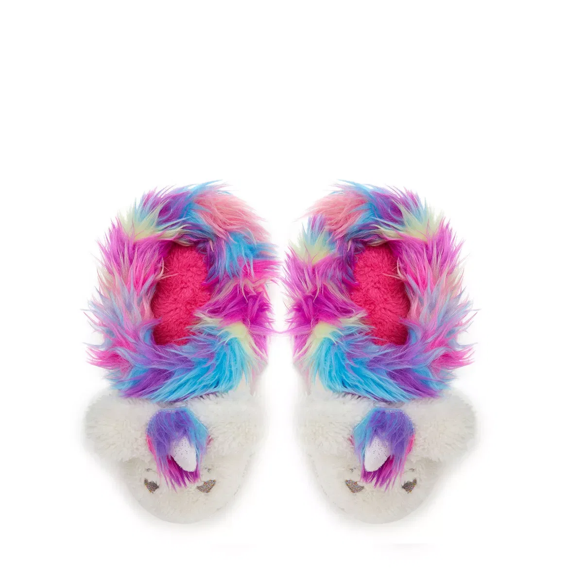 Детские тапочки-сабо для девочек с принтом единорога Dearfoams, Paradise Pink — фото 4