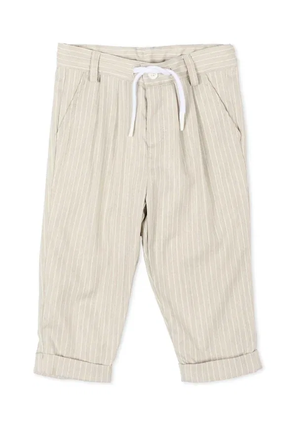 Брюки полосатые Pantaloni Patachou, Beige, бежевый