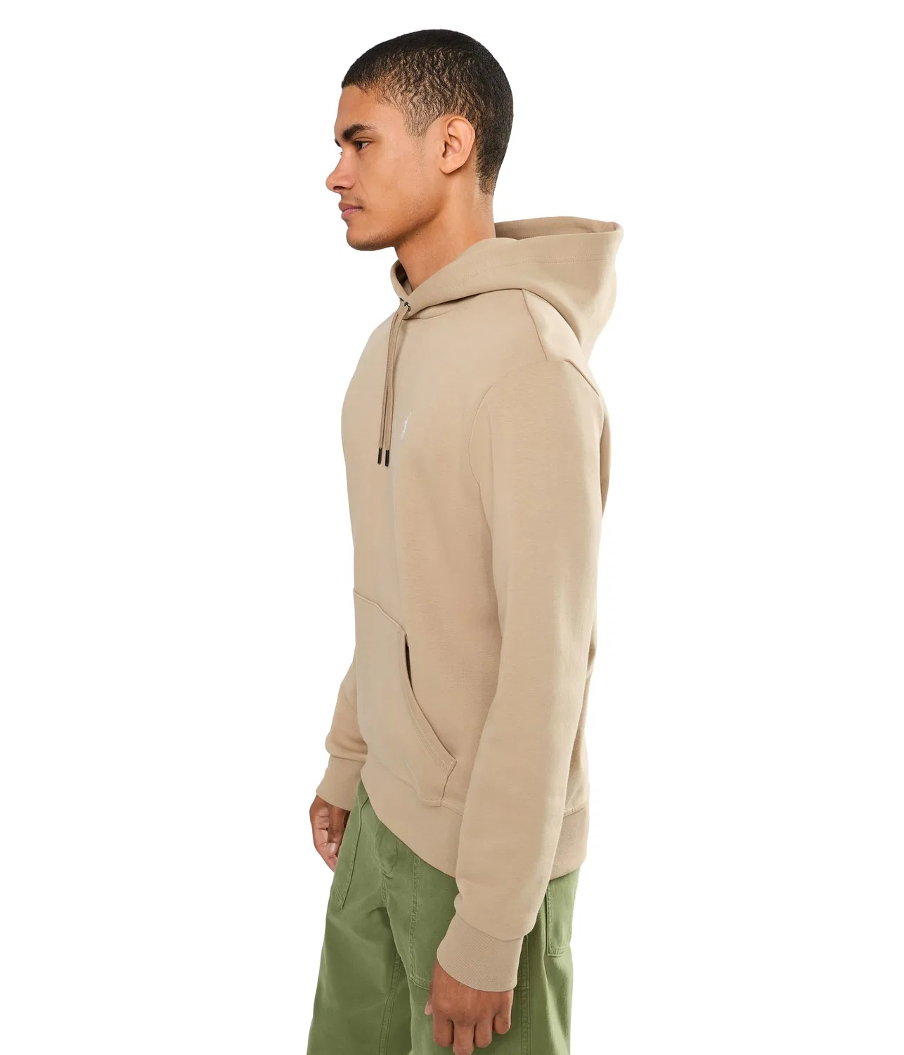 Худи двойной вязки Polo Ralph Lauren, Vintage Khaki — фото 3