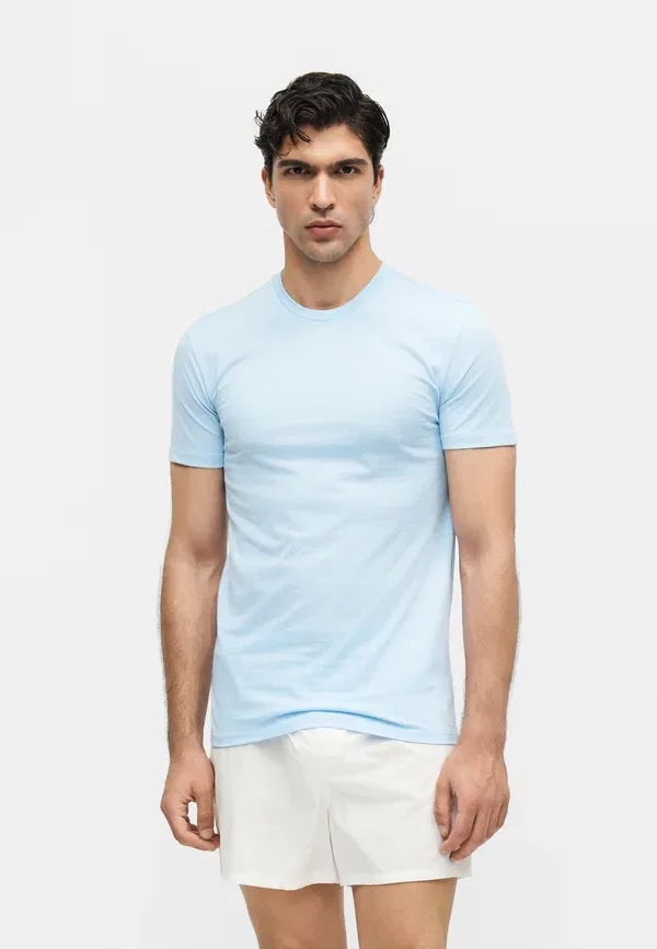 Комплект из 3 футболок Polo Ralph Lauren, белый/светло-синий/темно-синий — фото 2