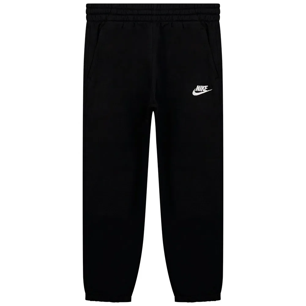 Детские спортивные брюки с флисом Nike Sportswear Club Fleece, Black — фото 3