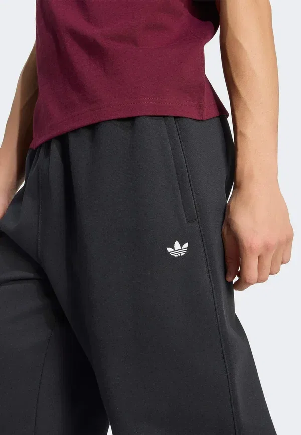 Брюки Trefoil Essentials с открытым низом - тренировочные штаны Adidas Originals, черный — фото 3