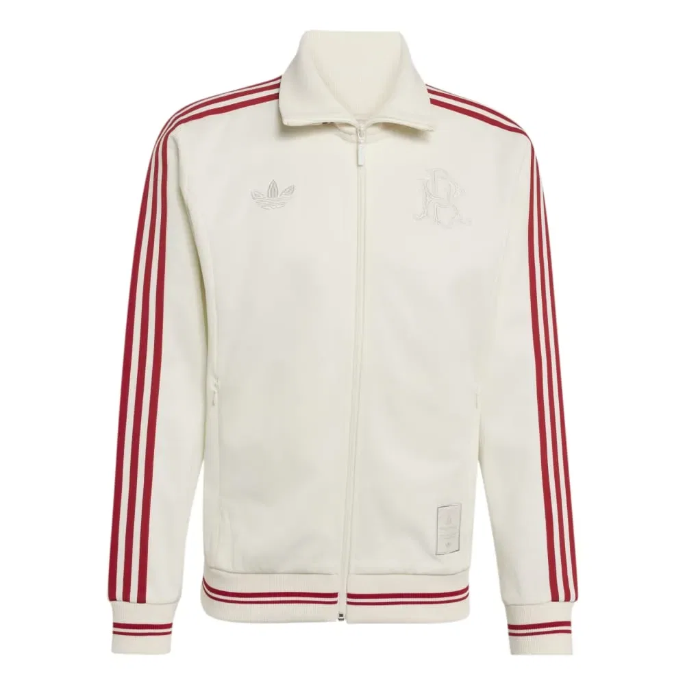Мужской свитшот с полной застежкой-молнией River Plate 125th Anniversary Adidas, White — фото 3