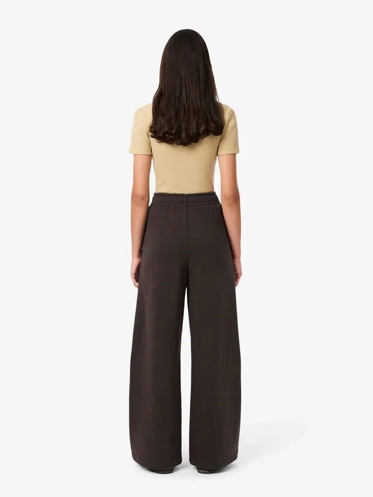 Брюки LACOSTE Croco Trackpants, широкие, в клетку — фото 3