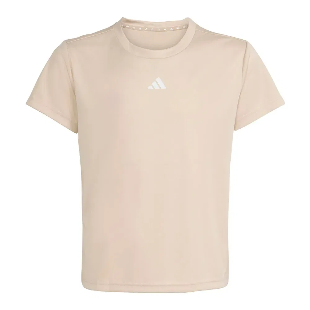 Футболка с логотипом Regular Fit Adidas, бежевый
