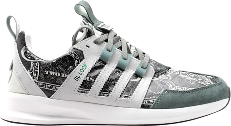 

Кроссовки Adidas Wish x SL Loop Runner 'Independent Currency', зеленый