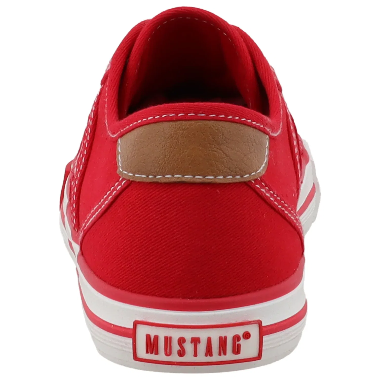 Детские кроссовки с контрастной отделкой Mustang Shoes, Red — фото 2